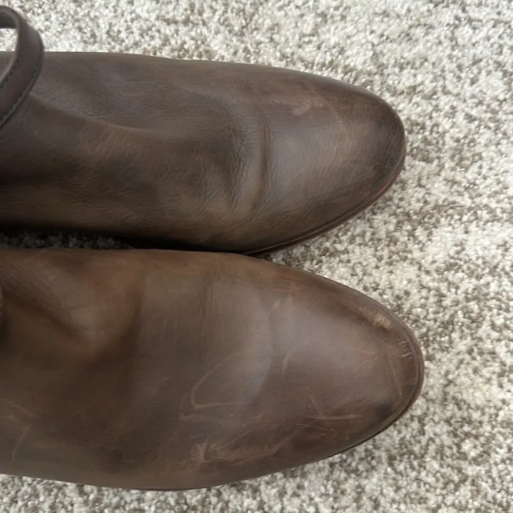 Sam Edelman Palmer Women’s Leather Boots/ Booties 10